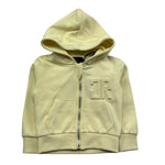 John Richmond Felpa con Zip E Cappuccio Tinta Unita con Logo per Neonato RIP26004FE GIALLO JOHN RICHMOND 
