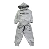 John Richmond Completo 2 Pezzi Felpa-Pantalone Tinta Unita per Neonato RIP26007CE GRIGIO JOHN RICHMOND 