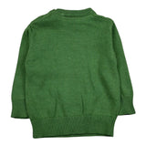John Richmond Maglia Girocollo Tinta Unita con Logo per Neonato RIP26016MA VERDE JOHN RICHMOND 