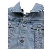 John Richmond Giubbino In Denim Tinta Unita per Neonata RIP260209GB AZZURRO JOHN RICHMOND 