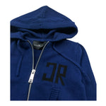 John Richmond Maglia con Zip E Cappuccio Tinta Unita per Neonato RIP26021MA BLU JOHN RICHMOND 