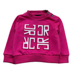 John Richmond Felpa Chiusa Girocollo Tinta Unita per Neonata RIP26025FE FUXIA JOHN RICHMOND 