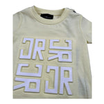 John Richmond T-Shirt Girocollo Tinta Unita con Logo per Neonato RIP26026TSO GIALLO JOHN RICHMOND 