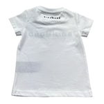 John Richmond T-Shirt Girocollo Tinta Unita con Stampa Logo per Neonato RIP26035TS BIANCO JOHN RICHMOND 