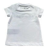 John Richmond T-Shirt Girocollo Tinta Unita con Stampa Logo per Neonato RIP26035TS BIANCO JOHN RICHMOND 