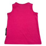 John Richmond Canotta Gircllo Tinta Unita con Logo per Neonata RIP26037CNA FUXIA JOHN RICHMOND 