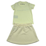 John Richmond Completo 2 Pezzi T-Shirt-Gonna Tinta Unita per Neonato RIP26043CJ GIALLO JOHN RICHMOND 