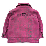 John Richmond Giubbino In Denim Tinta Unita per Neonata RIP26046GB FUXIA JOHN RICHMOND 