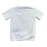 John Richmond Abito Mezza Manica Tinta Unita con Logo per Neonata RIP26100VE BIANCO JOHN RICHMOND 