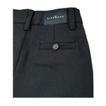 John Richmond Pantalone Tinta Unita con Girovita Regolabile per Neonato RIP26118PA NERO JOHN RICHMOND 