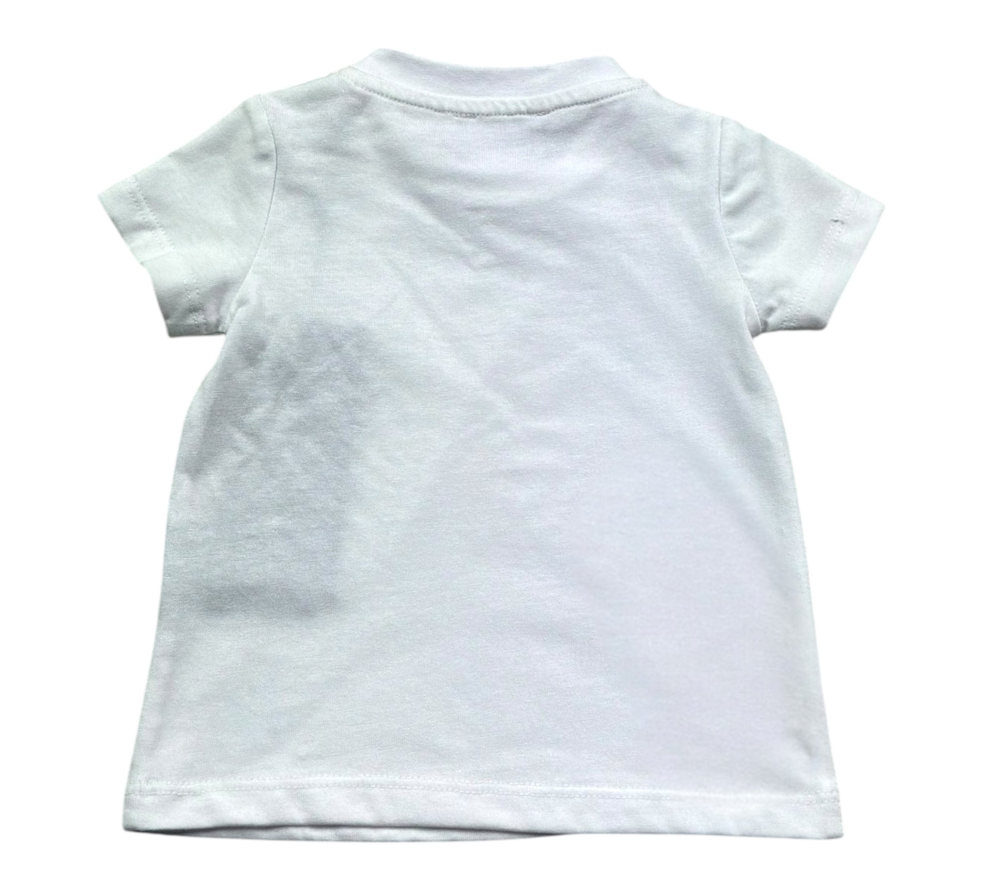 John Richmond T-Shirt Girocoll Tinta Unita con Stampe per Neonato RIP26119TS BIANCO JOHN RICHMOND 