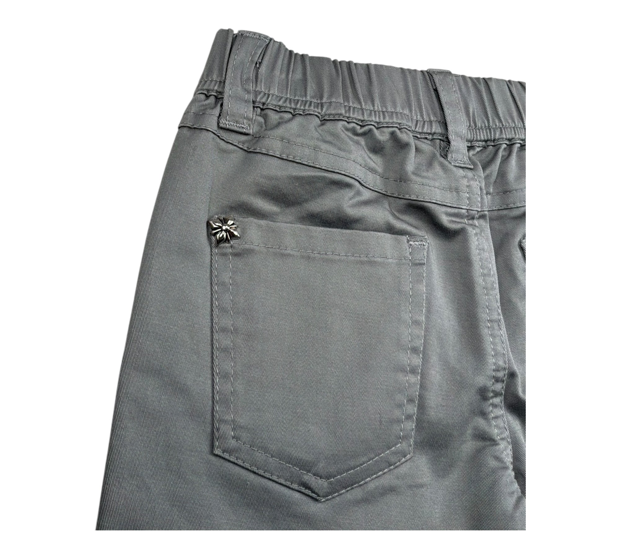 John Richmond Bermuda Tinta Unita con Elastico In Vita per Neonato RIP26128BE GRIGIO JOHN RICHMOND 