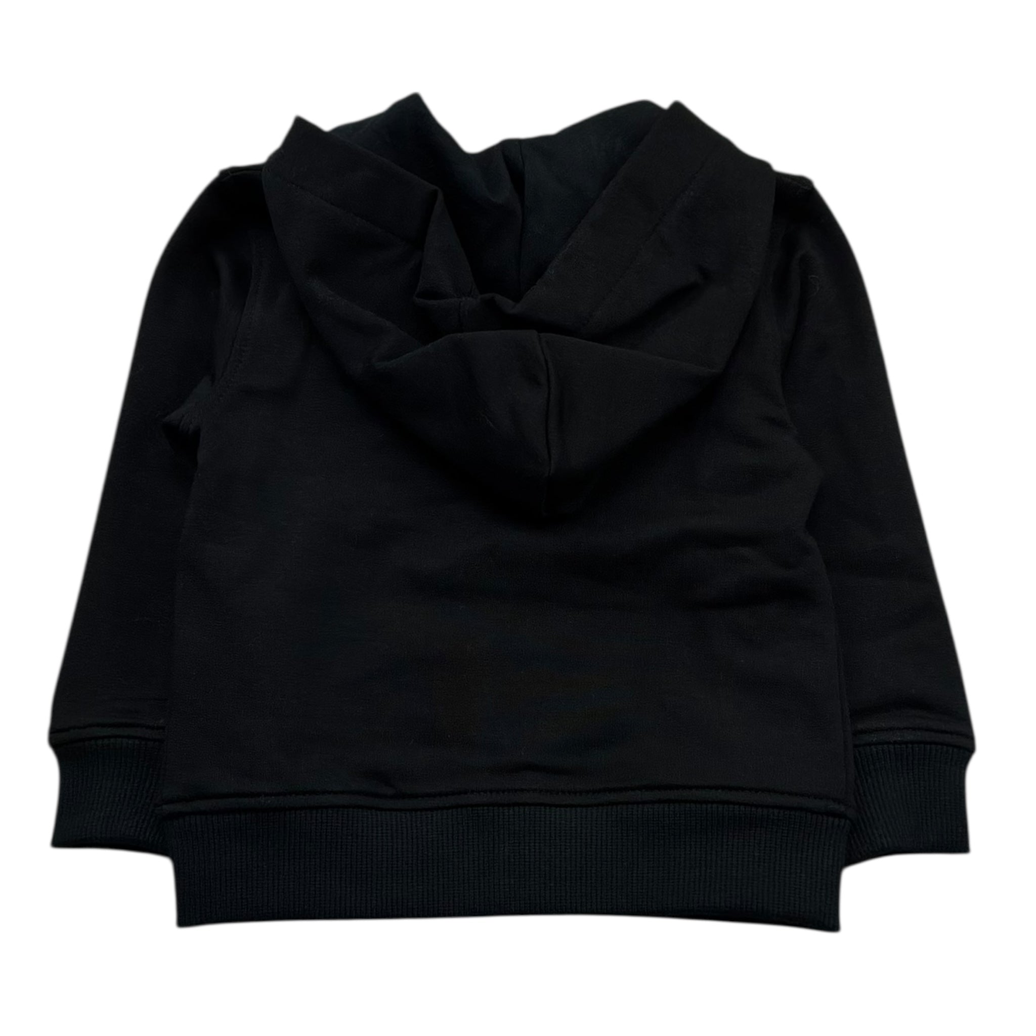 John Richmond Felpa con Zip E Cappuccio Tinta Unita per Neonata RIP26129FE NERO JOHN RICHMOND 