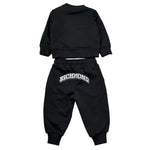 John Richmond Completo 2 Pezzi Felpa-Pantalone Tinta Unita per Neonato RIP26136CF NERO JOHN RICHMOND 