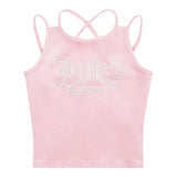 Juicy Couture Completo 2 Pezzi Canotta-Shorts Bicolore per Bambina JBX6509X ROSA JUICY COUTURE 