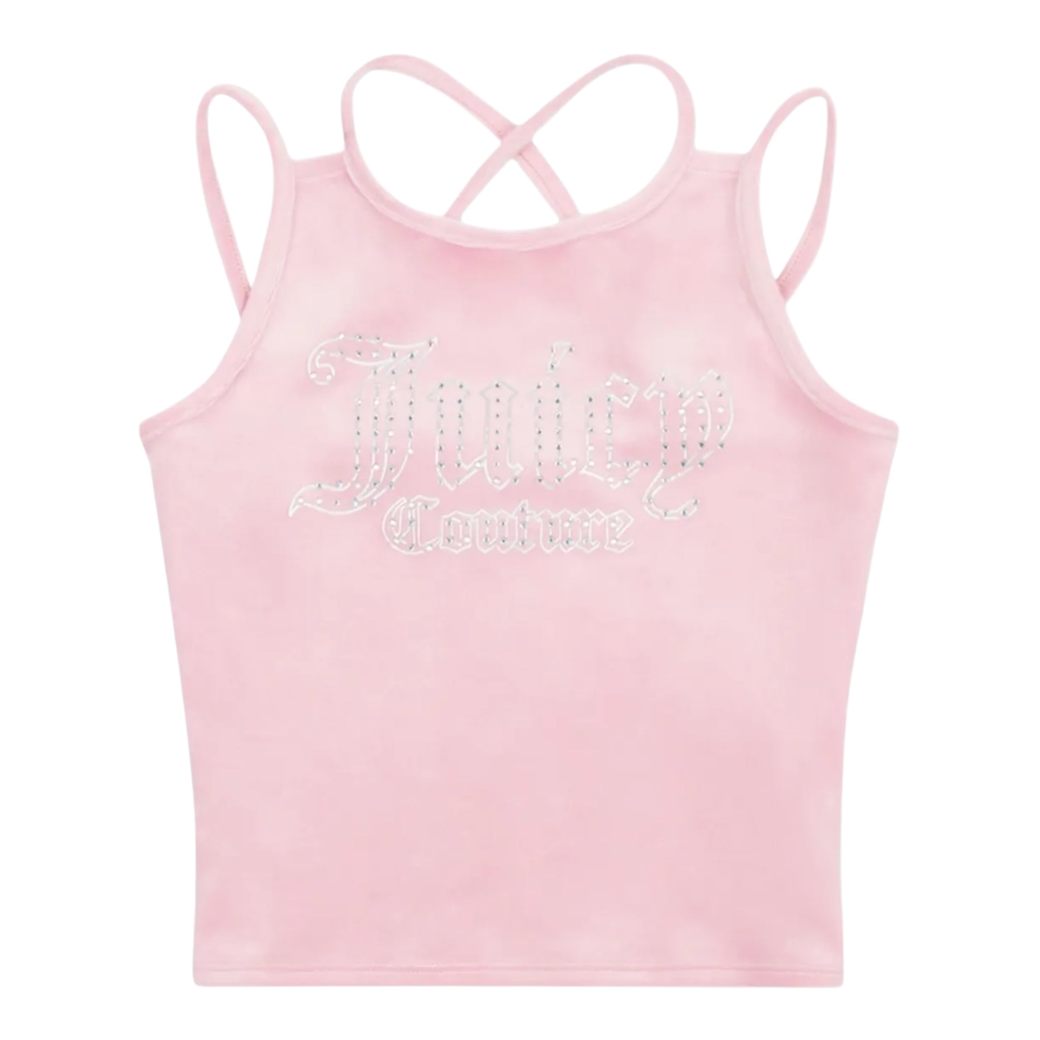 Juicy Couture Completo 2 Pezzi Canotta-Shorts Bicolore per Bambina JBX6509X ROSA JUICY COUTURE 