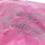 Juicy Couture Felpa Tinta Unita In Velluto per Bambina JBX6617 ROSA JUICY COUTURE 