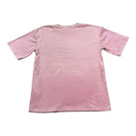 Juicy Couture T-Shirt In Velluto Tinta Unita per Bambina JBX6618 ROSA JUICY COUTURE 