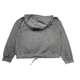 Juicy Couture Felpa con Cappuccio Tinta Unita per Bambina JBX6623 GRIGIO JUICY COUTURE 