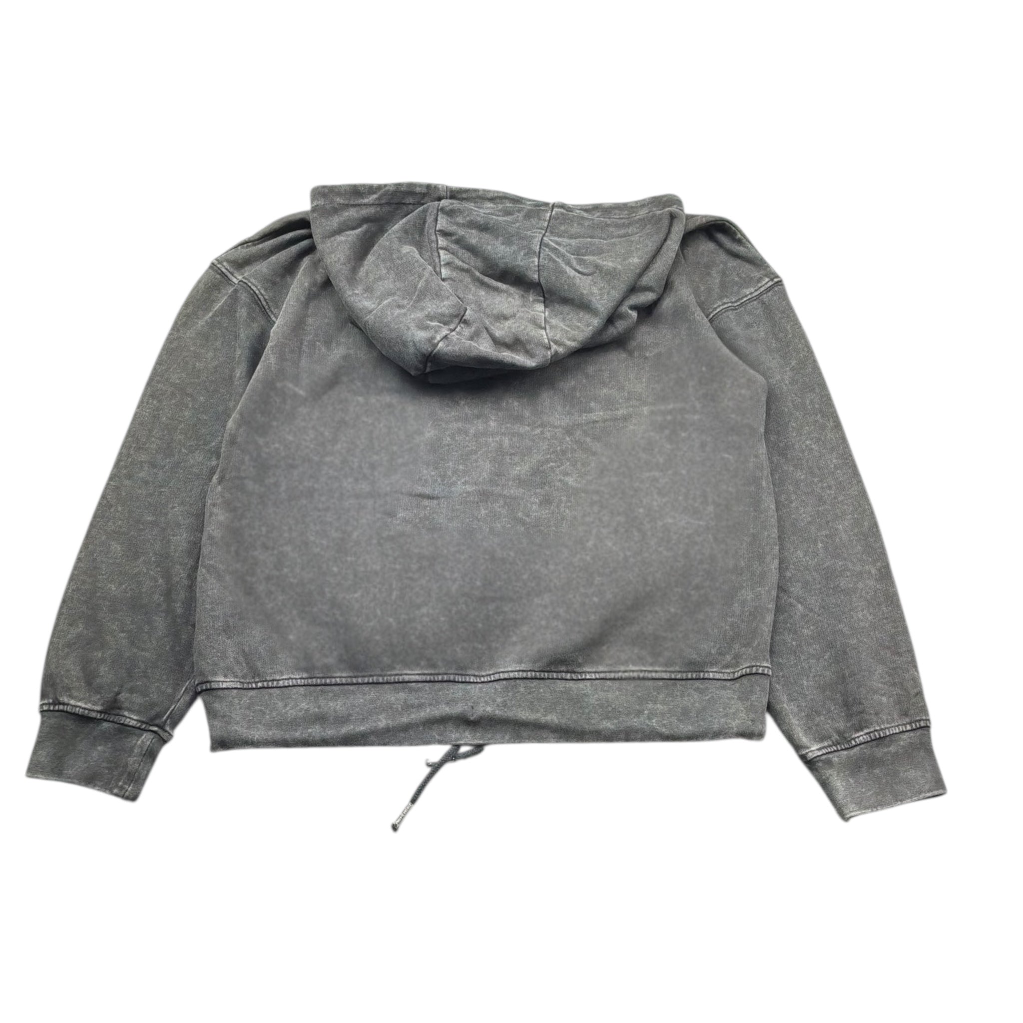 Juicy Couture Felpa con Cappuccio Tinta Unita per Bambina JBX6623 GRIGIO JUICY COUTURE 