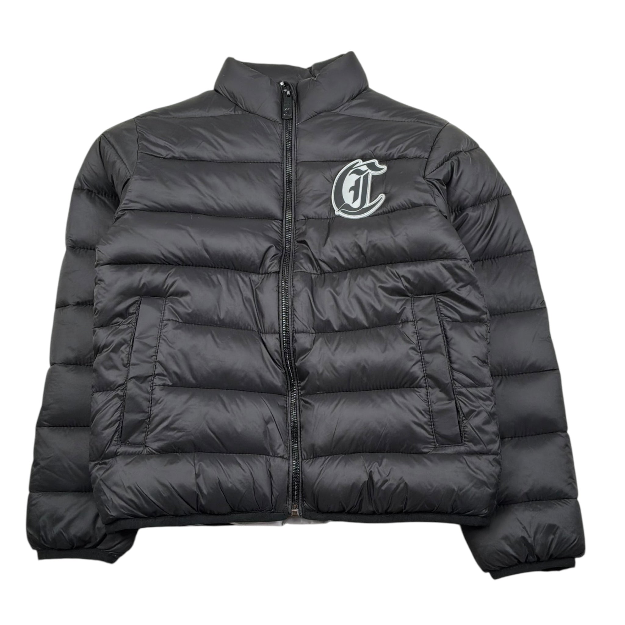 Just Cavalli Giubbino Tinta Unita con Logo per Bambino JBP26019PI NERO JUST CAVALLI 