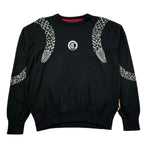 Just Cavalli Maglia Girocollo Tinta Unita con Stampa per Bambina JBP26032FE NERO JUST CAVALLI 