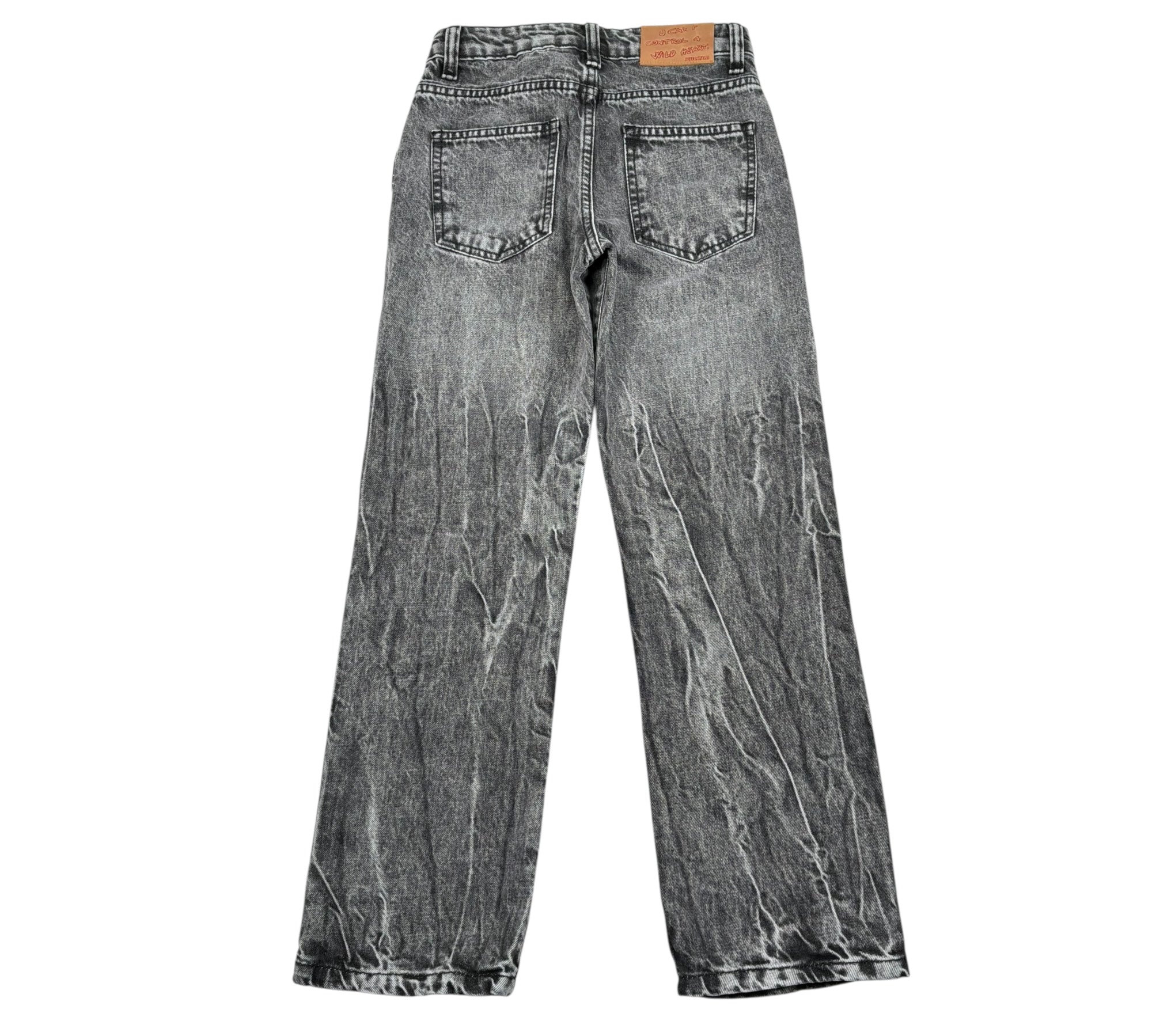 Just Cavalli Jeans Tinta Unita con Girovita Regolabile per Bambino JBP26045JE NERO JUST CAVALLI 