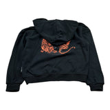 Just Cavalli Felpa Tinta Unita con Zip E Cappuccio per Bambino JBP26148FE NERO JUST CAVALLI 