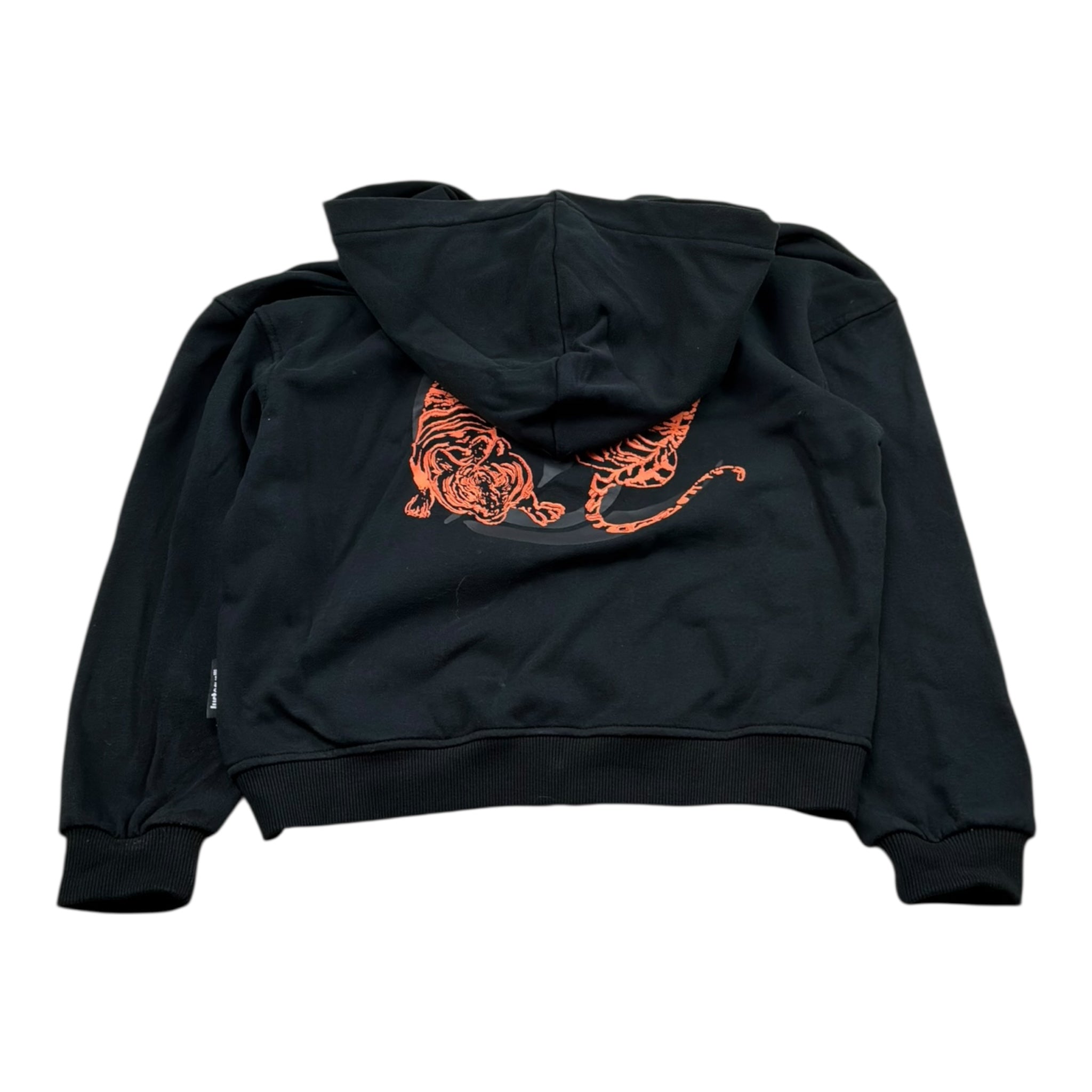 Just Cavalli Felpa Tinta Unita con Zip E Cappuccio per Bambino JBP26148FE NERO JUST CAVALLI 
