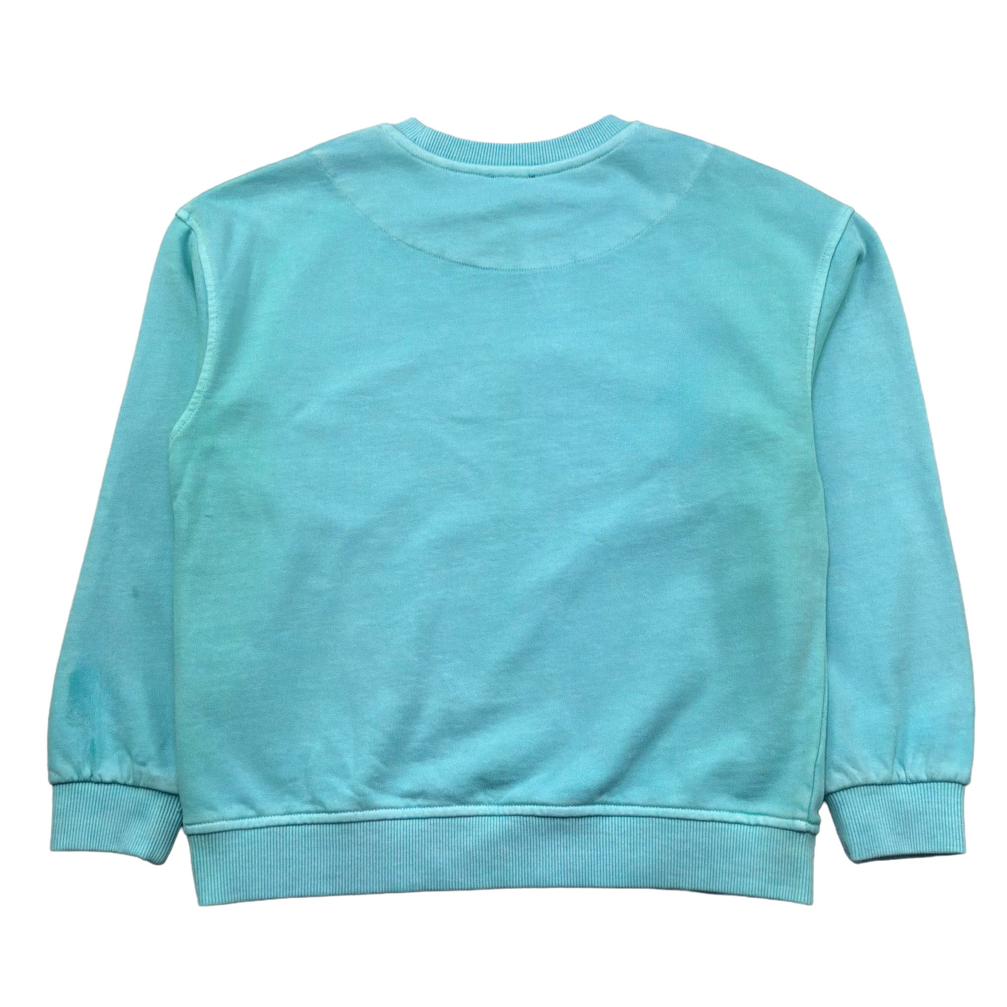 Just Cavalli Felpa Chiusa Girocollo Tinta Unita per Bambino JBP26184FE AZZURRO JUST CAVALLI 