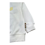 Just Cavalli Felpa Chiusa Girocollo Tinta Unita con Logo per Bambino JGP26002FE BIANCO JUST CAVALLI 