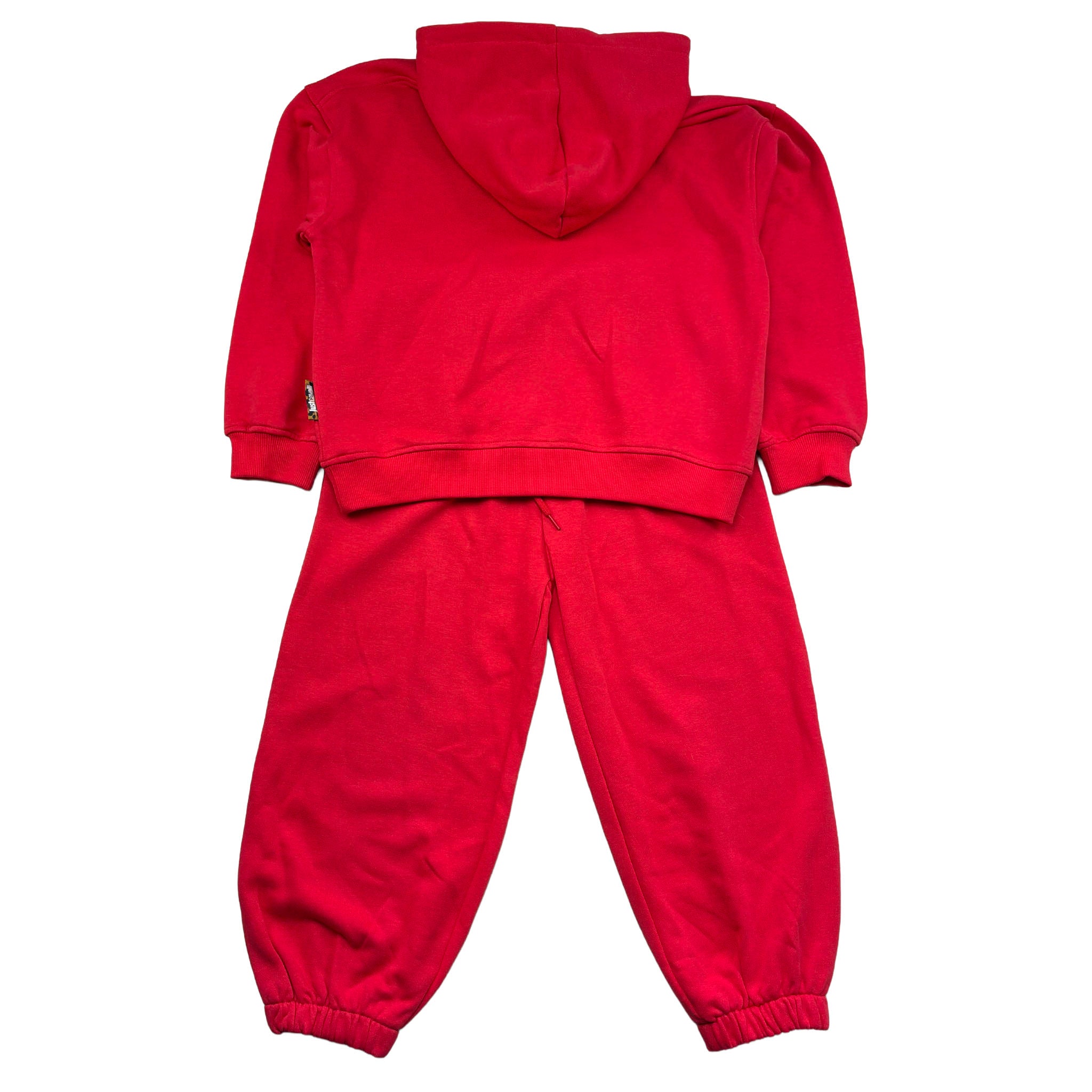 Just Cavalli Completo 2 Pezzi Felpa-Pantalone Tinta Unita per Bambino JGP26012CF ROSSO JUST CAVALLI 