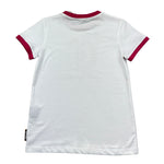 Just Cavalli T-Shirt Girocollo Tinta Unita con Stampe per Bambino JGP26054TS BIANCO JUST CAVALLI 