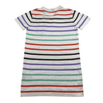 Just Cavalli Abito Mezza Manica Fantasia A Righe per Bambina JGP26079VE PANNA JUST CAVALLI 