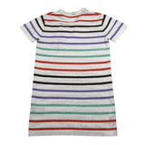 Just Cavalli Abito Mezza Manica Fantasia A Righe per Bambina JGP26079VE PANNA JUST CAVALLI 