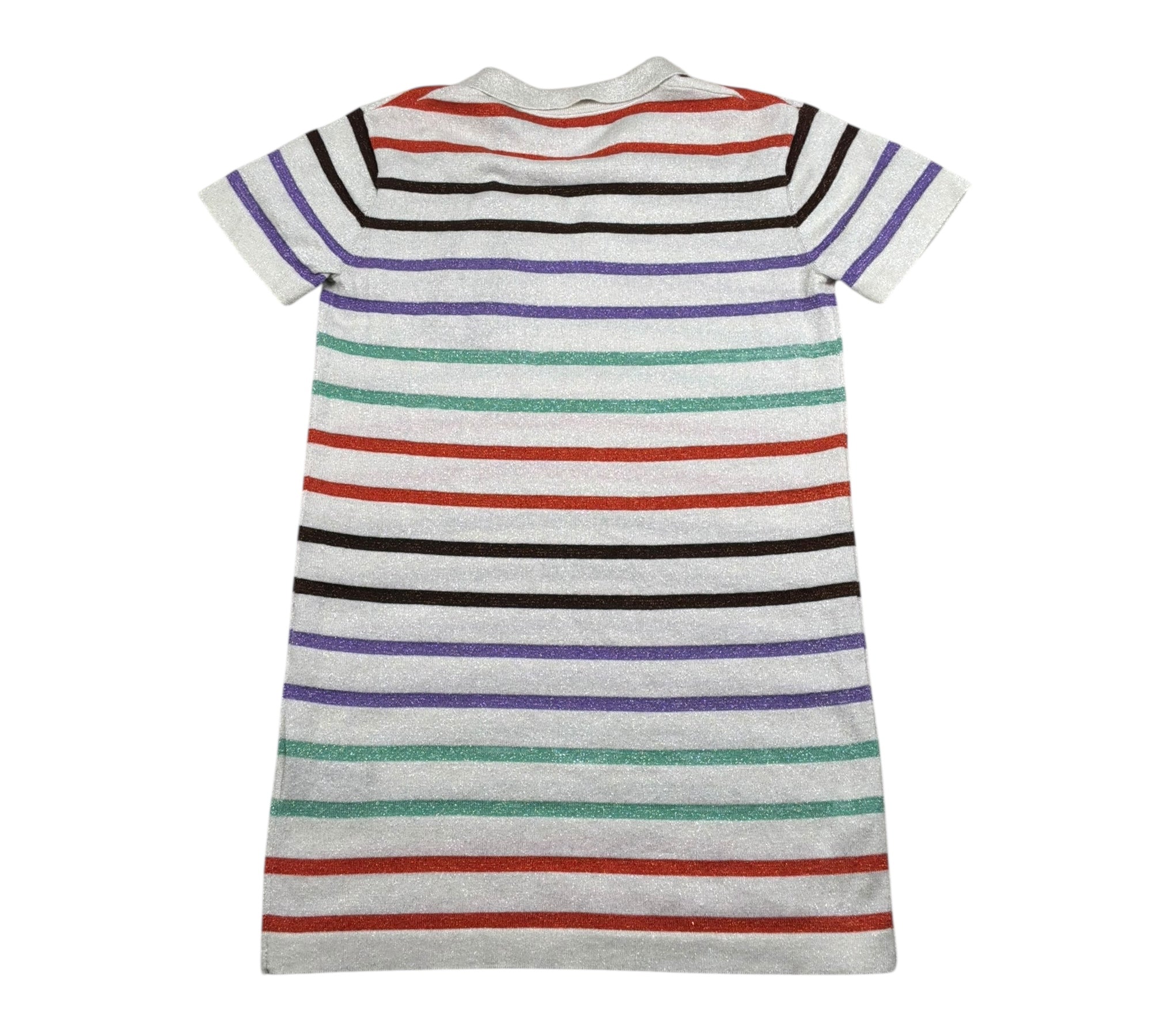 Just Cavalli Abito Mezza Manica Fantasia A Righe per Bambina JGP26079VE PANNA JUST CAVALLI 
