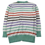 Just Cavalli Cardigan Fantasia A Righe Lurex per Bambina JGP2614CD MULTICOLOR JUST CAVALLI 