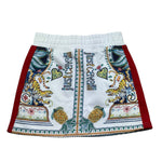 Just Cavalli Gonna Stampa Fantasia con Elastico In Vita per Bambina JGP26150GO BIANCO JUST CAVALLI 