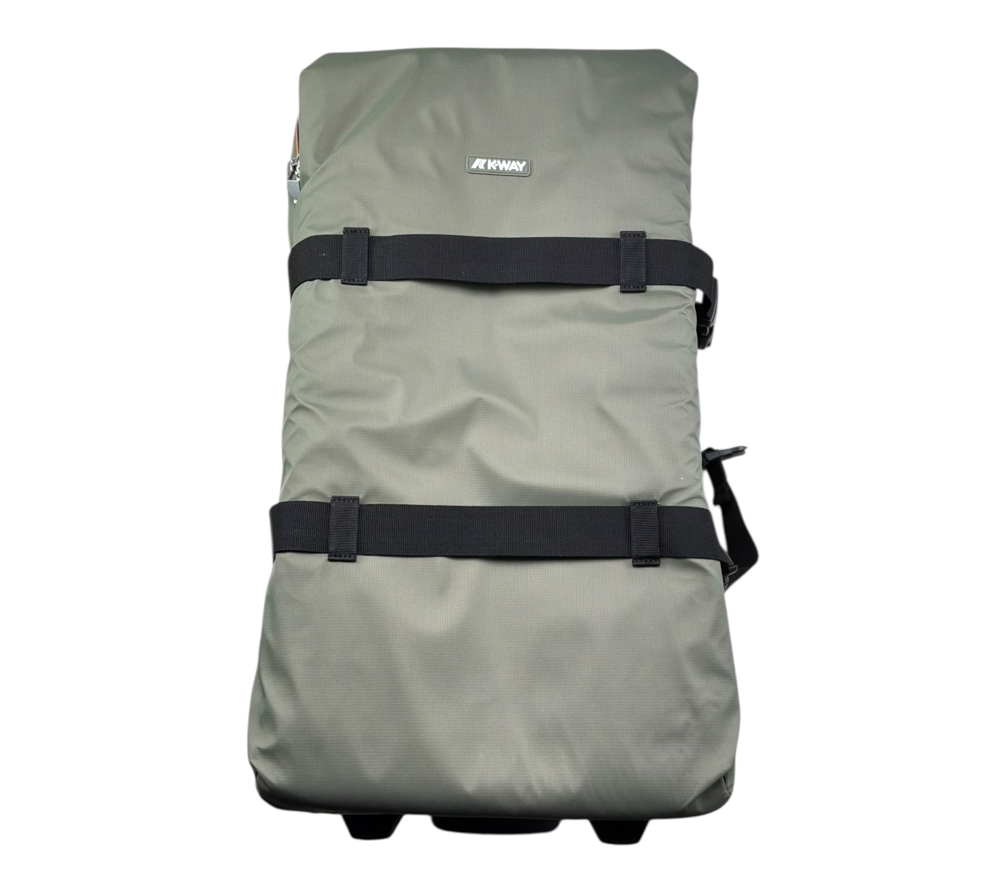 K-Way Valigia Tinta Unita con Logo per Bambina K2128NW VERDE K-WAY 