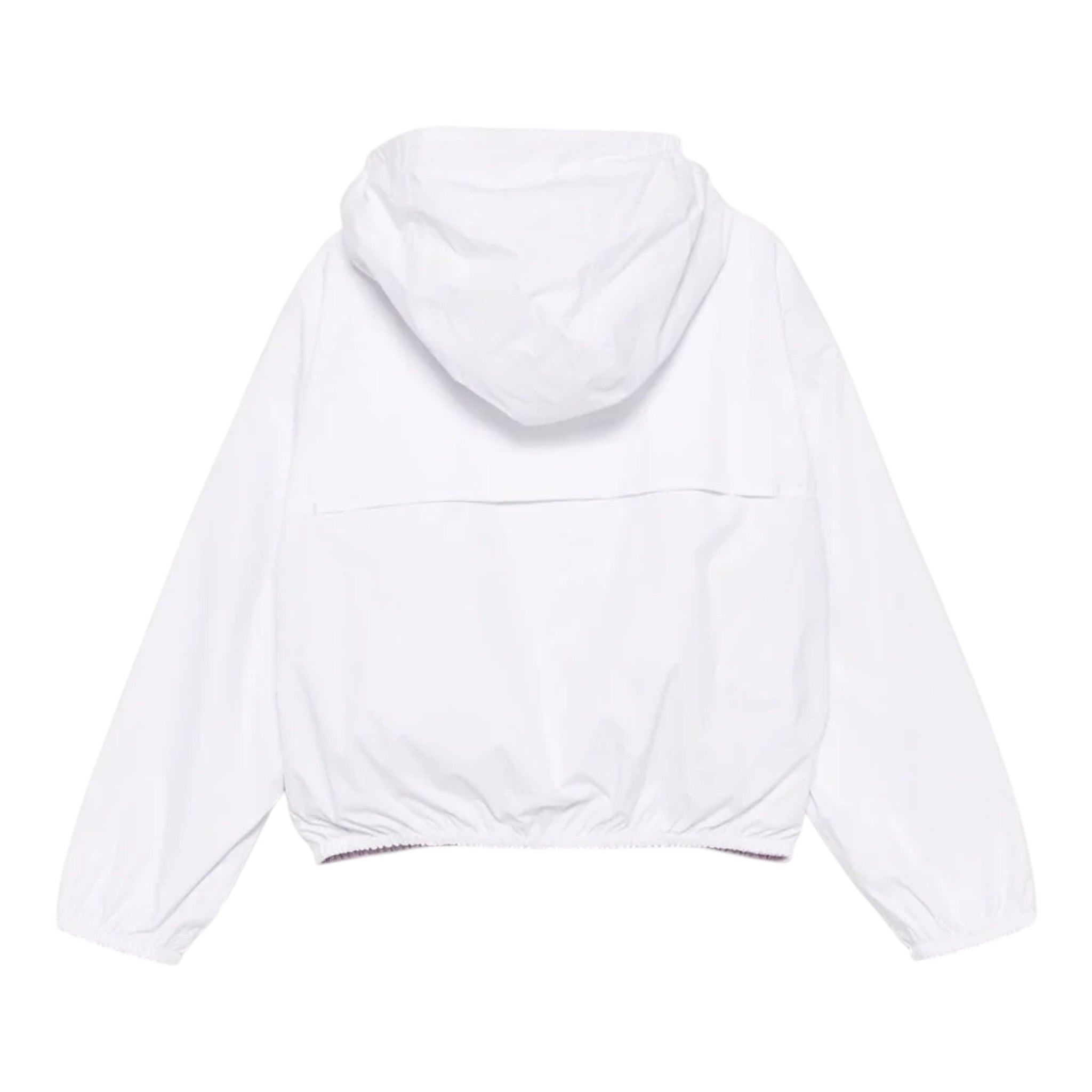 K-Way Giubbino Reversibile Bicolore per Bambina K41337WXX BIANCO/ROSA K-WAY 