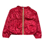 K-Way Giubbino Tinta Unita con Zip E Fantasia per Bambino K5135YW ROSSO K-WAY 