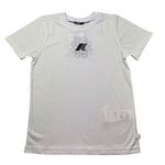 K-Way T-Shirt Girocollo Tinta Unita con Logo per Neonato K5136XW BIANCO K-WAY 