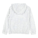 K-Way Giubbino Tinta Unita con Cappuccio per Bambina K6121UW BIANCO K-WAY 