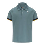 K-Way Polo Mezza Manica Tinta Unita per Bambino K6126LWX VERDE K-WAY 