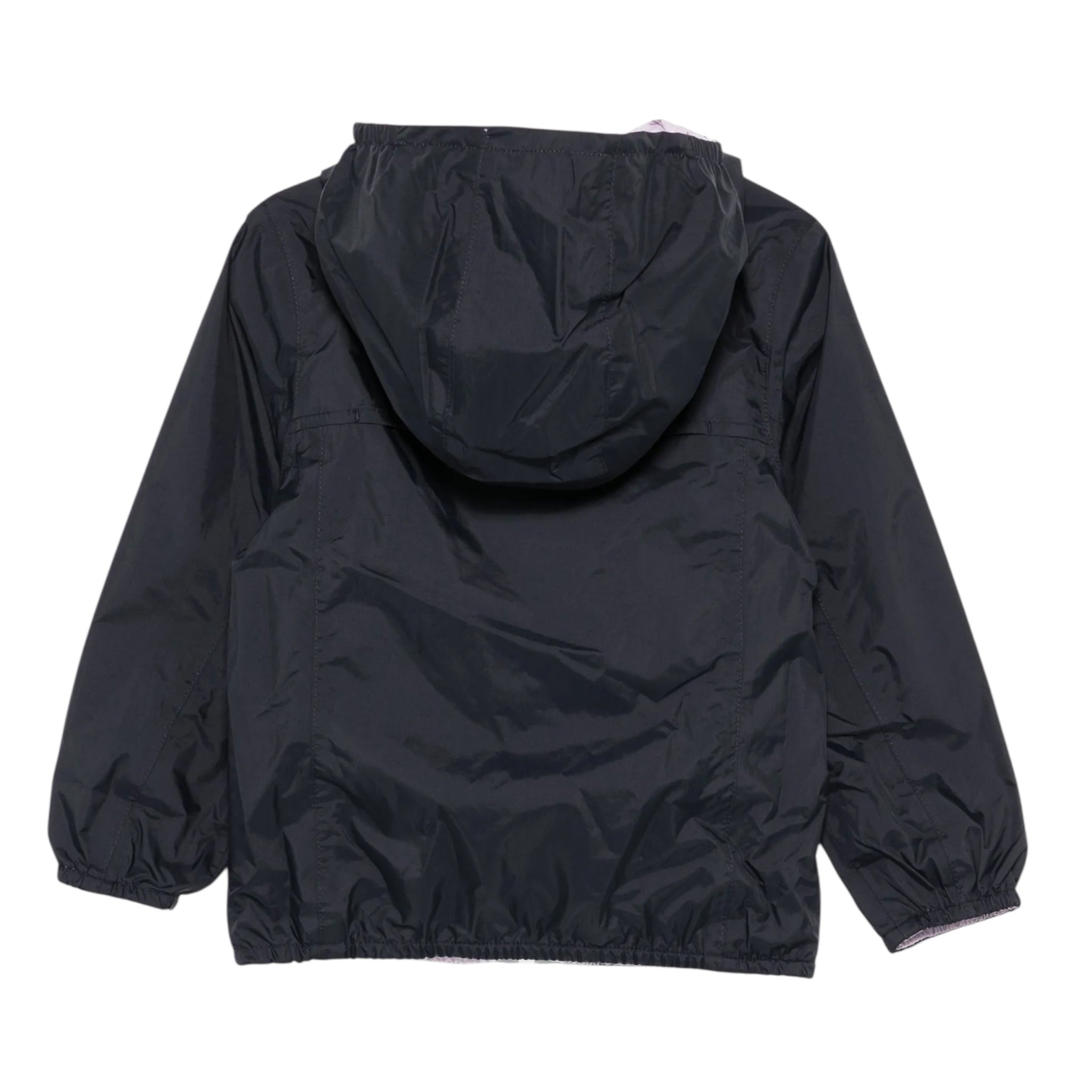 K-Way Giubbino Reversibile con Zip E Cappuccio per Bambina K61313WX BLU/ROSA K-WAY 