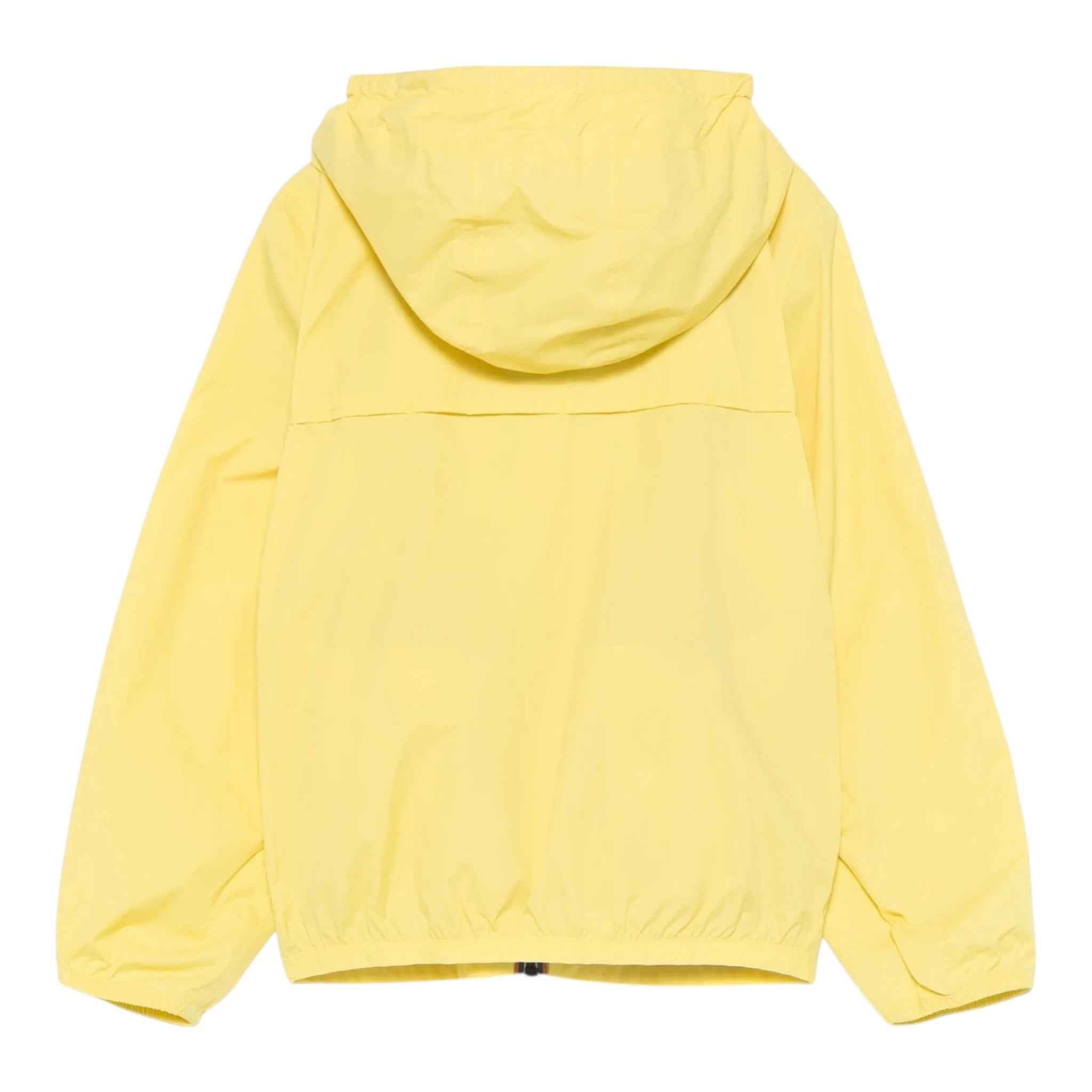 K-Way Giubbino Tinta Unita con Cappuccio per Bambino K61336 GIALLO K-WAY 