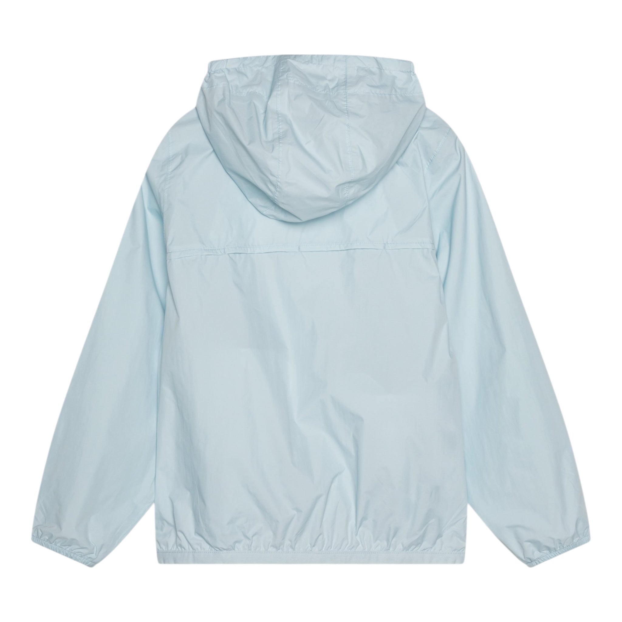 K-Way Giubbino Tinta Unita con Cappuccio per Bambino K61336WX AZZURRO K-WAY 