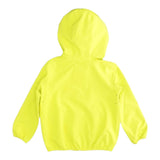 K-Way Giubbino Tinta Unita con Cappuccio per Bambino K61336WXXX GIALLO FLUO K-WAY 