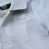 K-Way Polo Mezza Manica Tinta Unita per Neonato K71374WX BIANCO K-WAY 