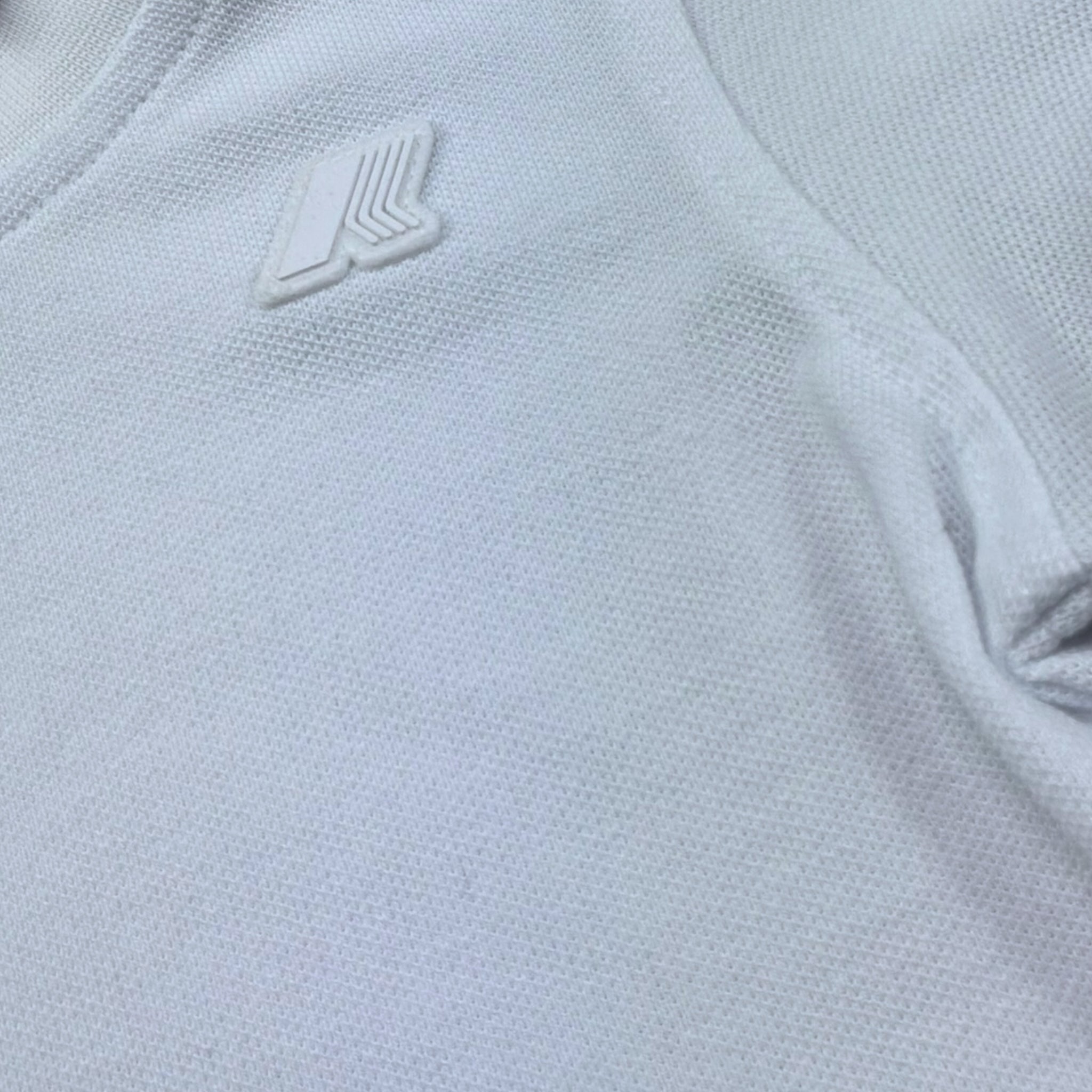 K-Way T-Shirt Girocollo Tinta Unita per Neonato K71375WX BIANCO K-WAY 